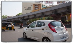 There are no rules against cutting through 4 lanes of traffic